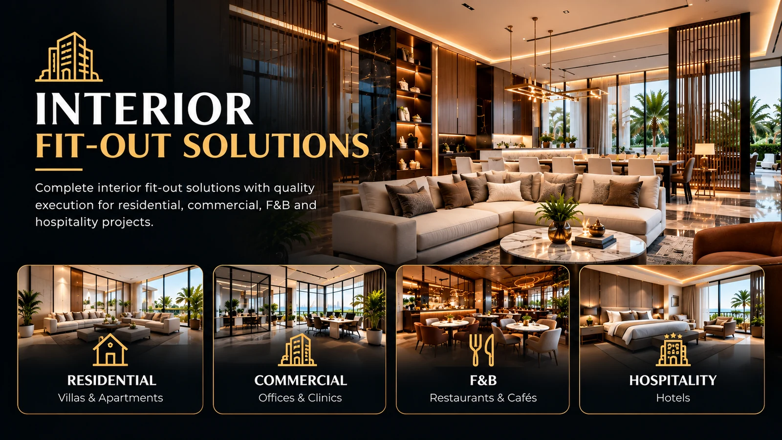 Interior Fit-Out Services dubai